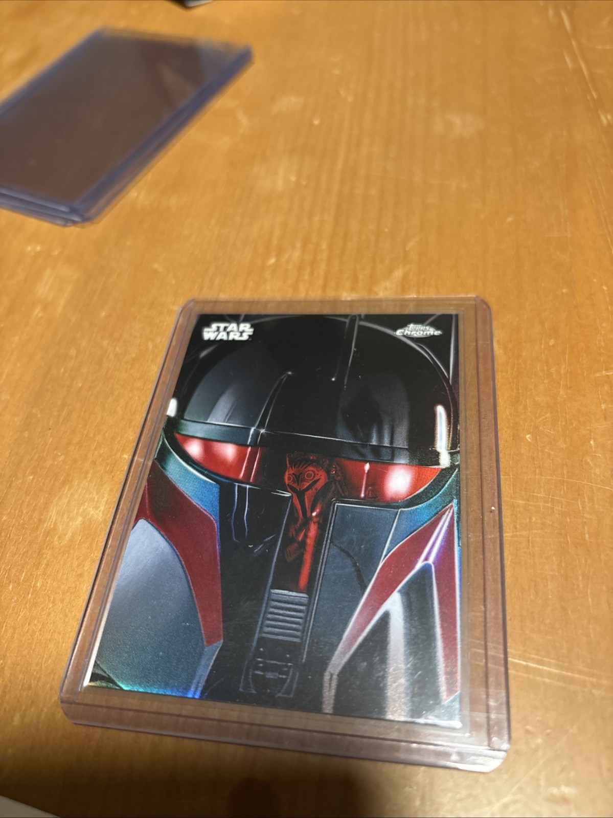 Topps 2026 Star Wars Chrome Reflections R-20 For Mandalore Mike Stephens Topps 2026 Star Wars Chrome Reflections R-20 For Mandalore Mike Stephens