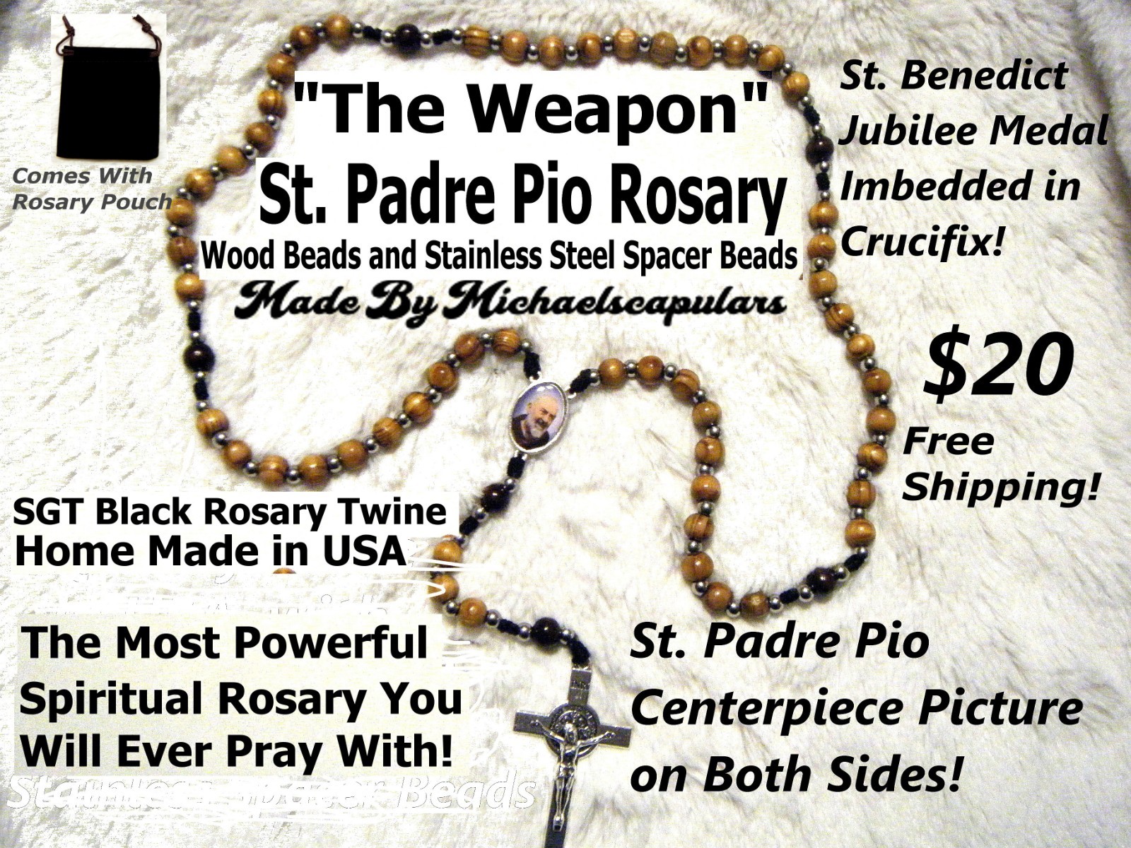St. Padre Pio Rosary St. Padre Pio Rosary