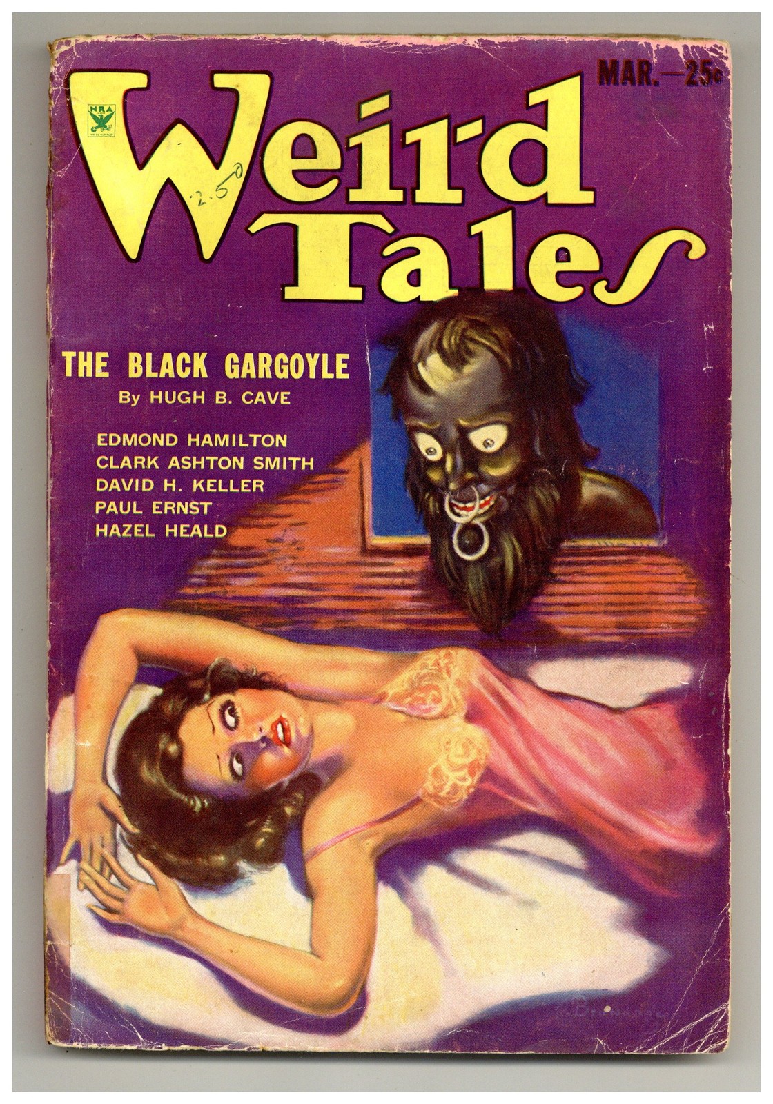 Weird Tales Pulp 1st Series Mar 1934 Vol. 23 #3 VG- 3.5 TRIMMED Weird Tales Pulp 1st Series Mar 1934 Vol. 23 #3 VG- 3.5 TRIMMED