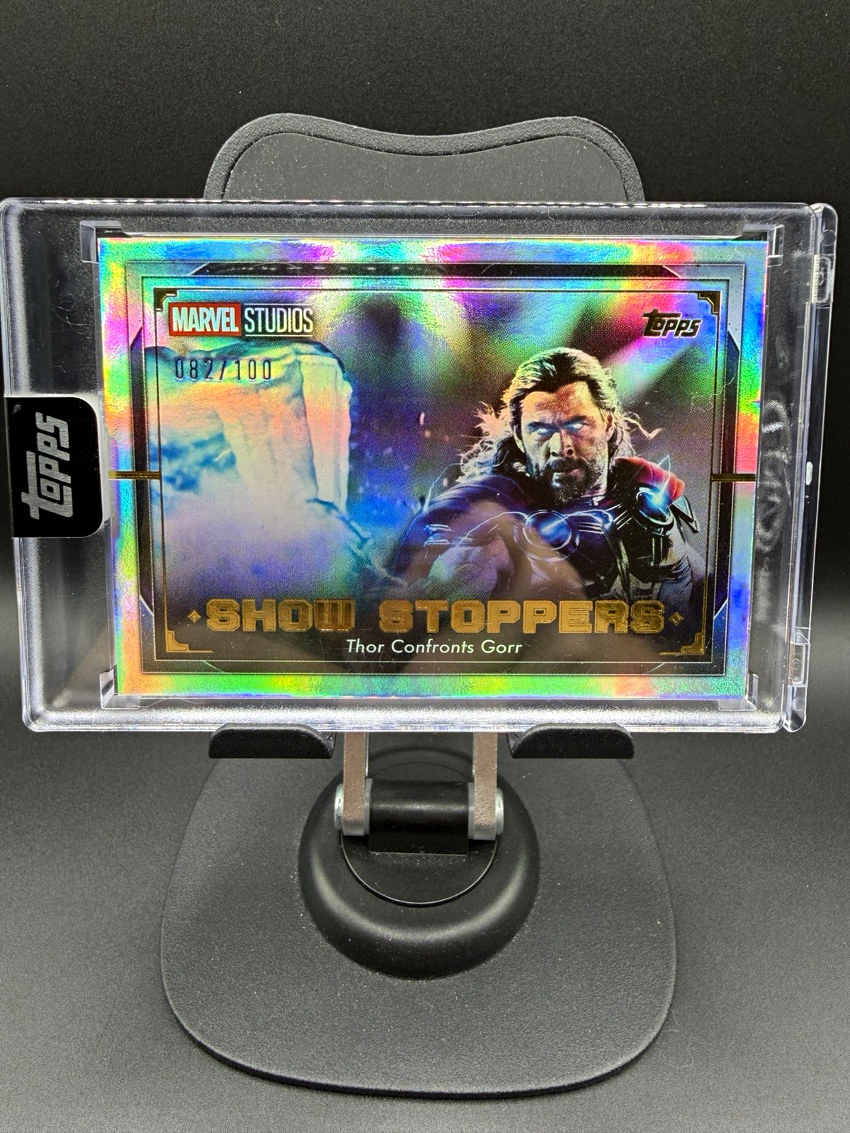 Topps 2025 Marvel Studios Thor: Love and Thunder Show Stoppers ST-13 82/100 Topps 2025 Marvel Studios Thor: Love and Thunder Show Stoppers ST-13 82/100