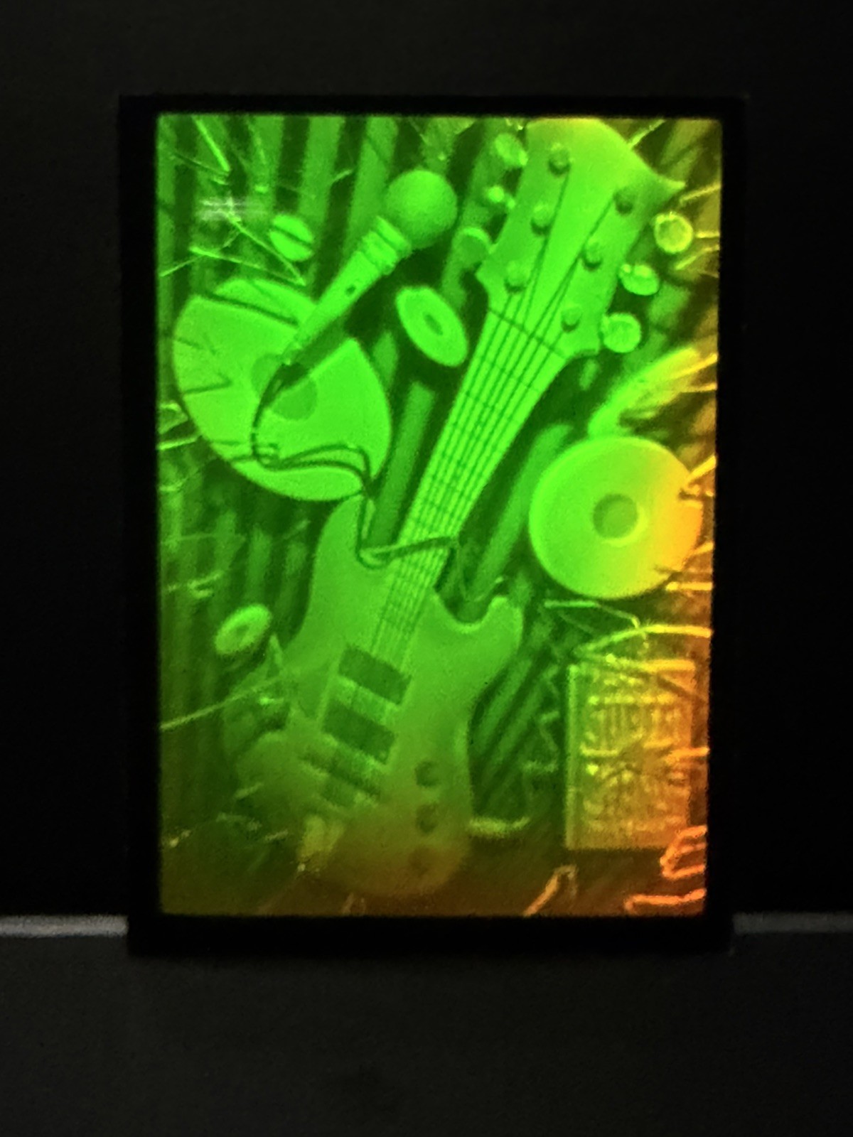 1991 Proset Superstar Hologram super rare insert card Musicards Pro Set 1991 Proset Superstar Hologram super rare insert card Musicards Pro Set