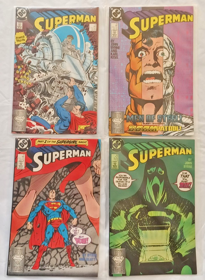 Superman #19-22, 28-73, 76-91, 94-95 DC Comics 1988-1994 66 Issue Lot VF Superman #19-22, 28-73, 76-91, 94-95 DC Comics 1988-1994 66 Issue Lot VF