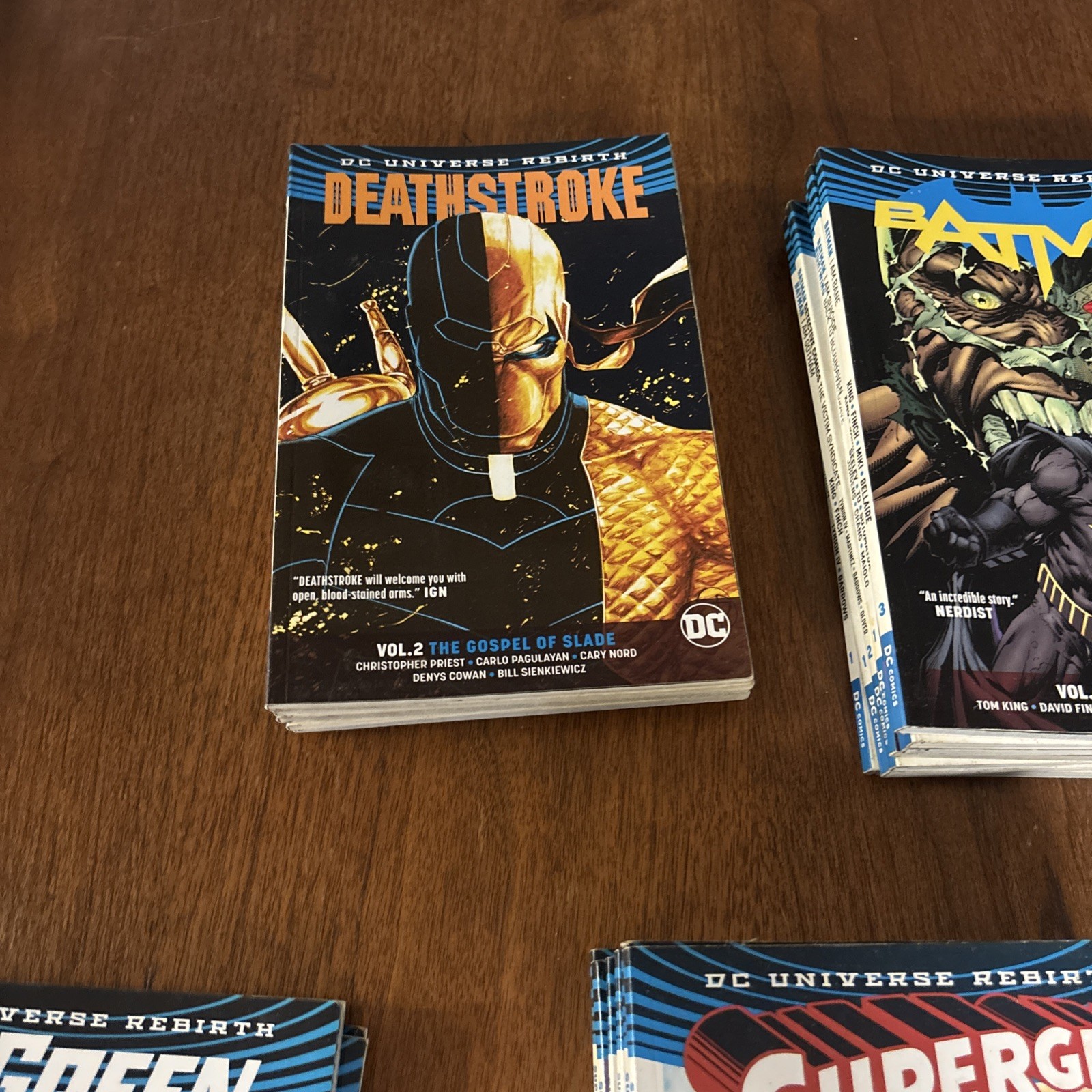 Dc Universe Rebirth Mixed Lot 52 comics Dc Universe Rebirth Mixed Lot 52 comics