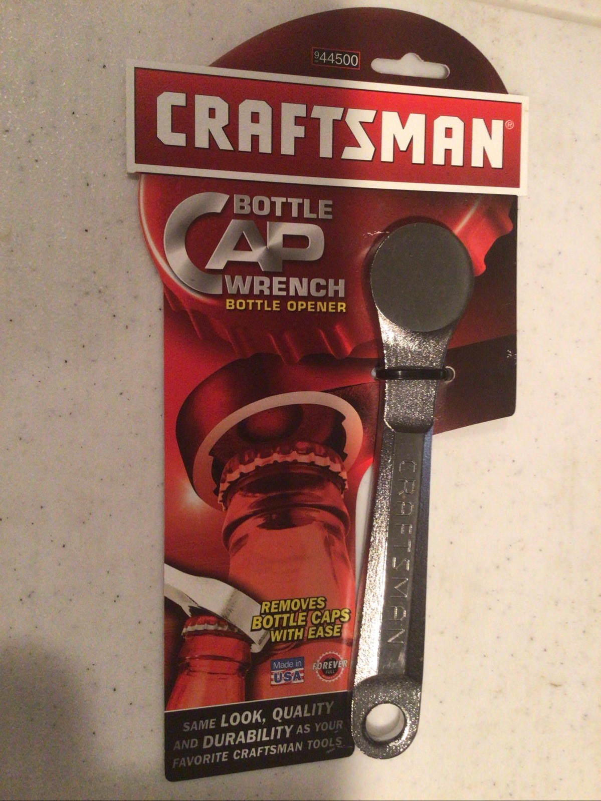 Rare Discontinued Craftsman Bottle Opener Made in U.S.A - part number 44500