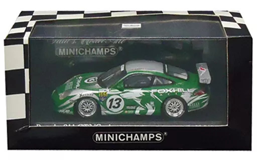 1/43 Minichamps Porsche 911 GT3 24h Daytona 2004 #13 Green Silver 400046213 1/43 Minichamps Porsche 911 GT3 24h Daytona 2004 #13 Green Silver 400046213