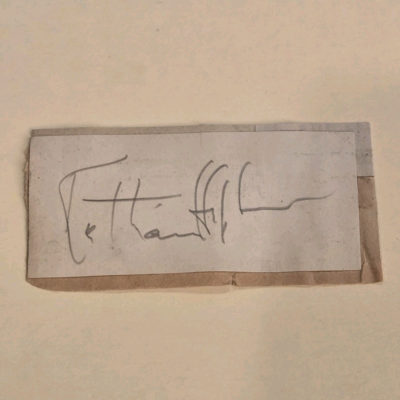 Katharine Hepburn Vintage Signed Actress Autograph Cut Auto Hollywood