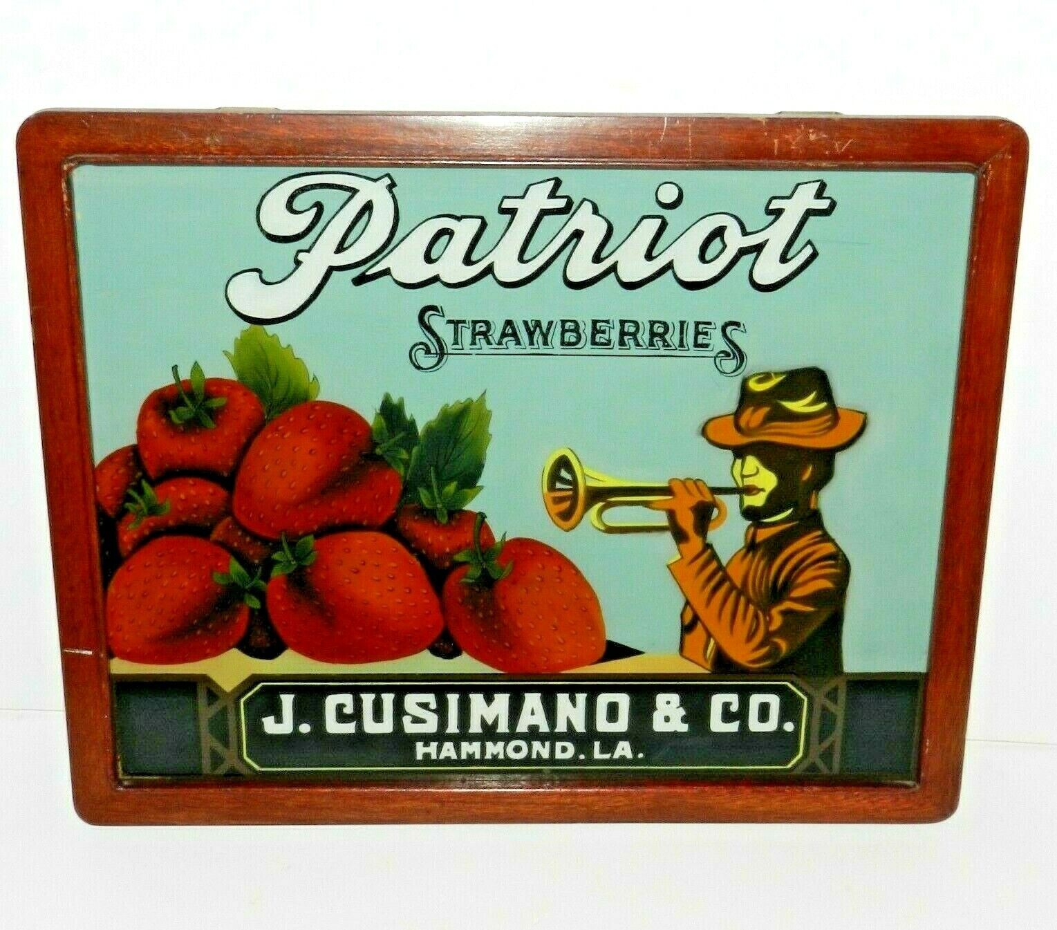 Orignal Patriot Strawberries J. Cusimano & Co. Advertising 20