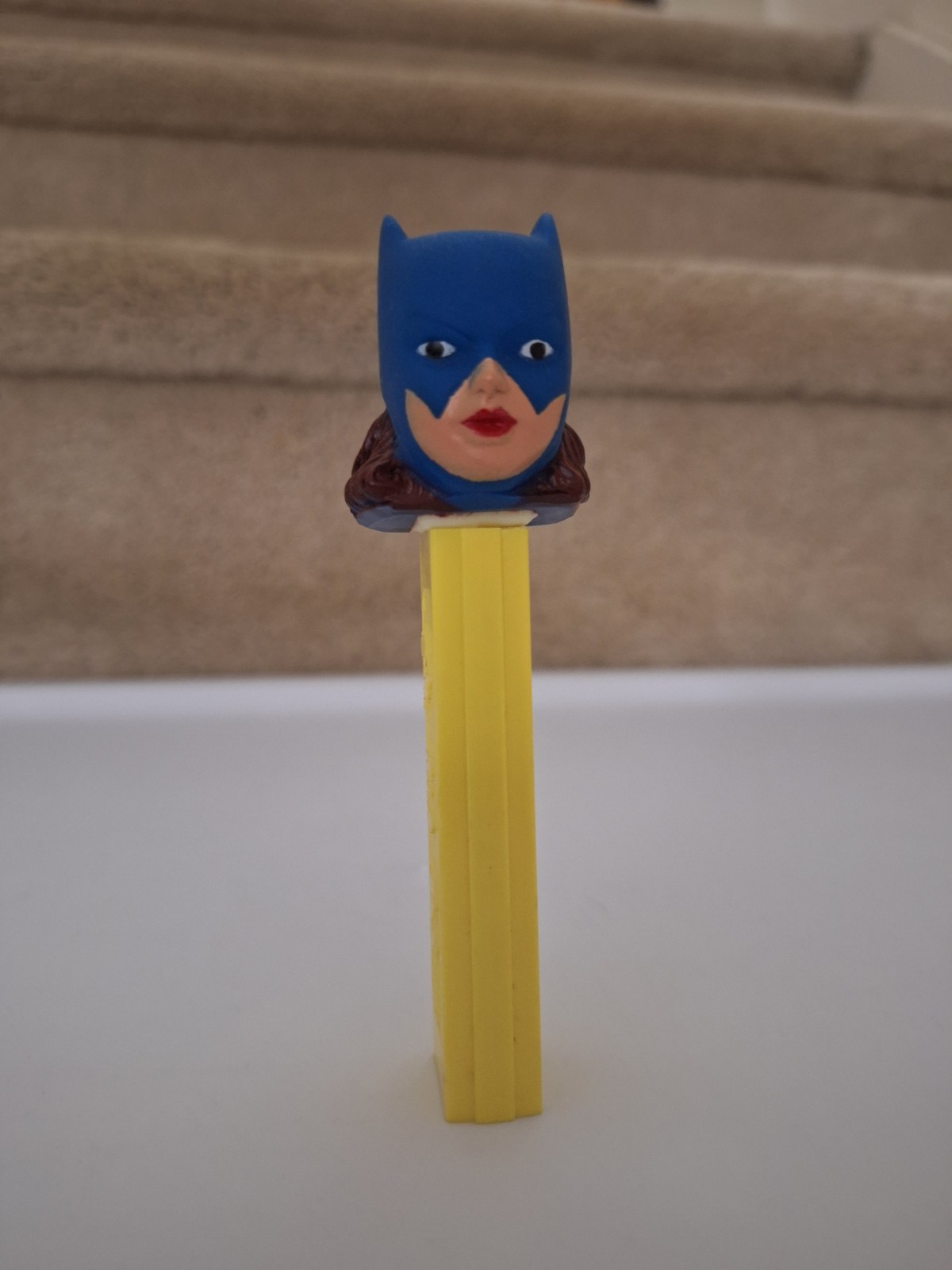 Rare Vintage No Feet Softhead DC COMICS’ Batgirl Pez Dispenser 1978 Rare Vintage No Feet Softhead DC COMICS’ Batgirl Pez Dispenser 1978