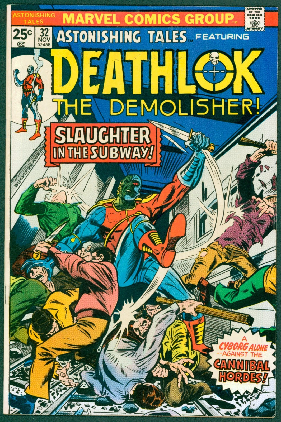 Astonishing Tales 032 VF/NM 9.0 Deathlok Marvel 1974 Astonishing Tales 032 VF/NM 9.0 Deathlok Marvel 1974