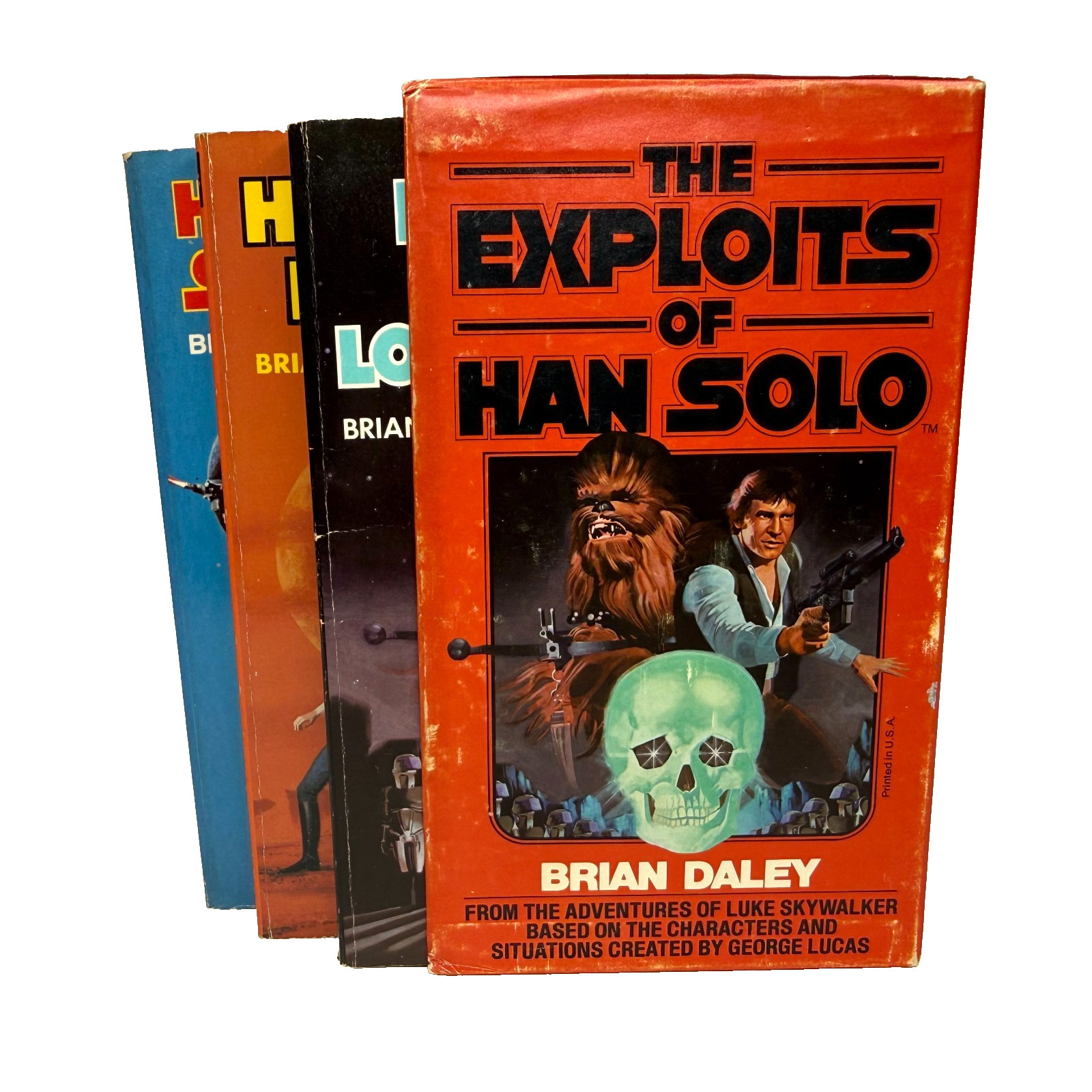 STAR WARS The Exploits of Han Solo Box Set Paperbacks-Brian Daley STAR WARS The Exploits of Han Solo Box Set Paperbacks-Brian Daley
