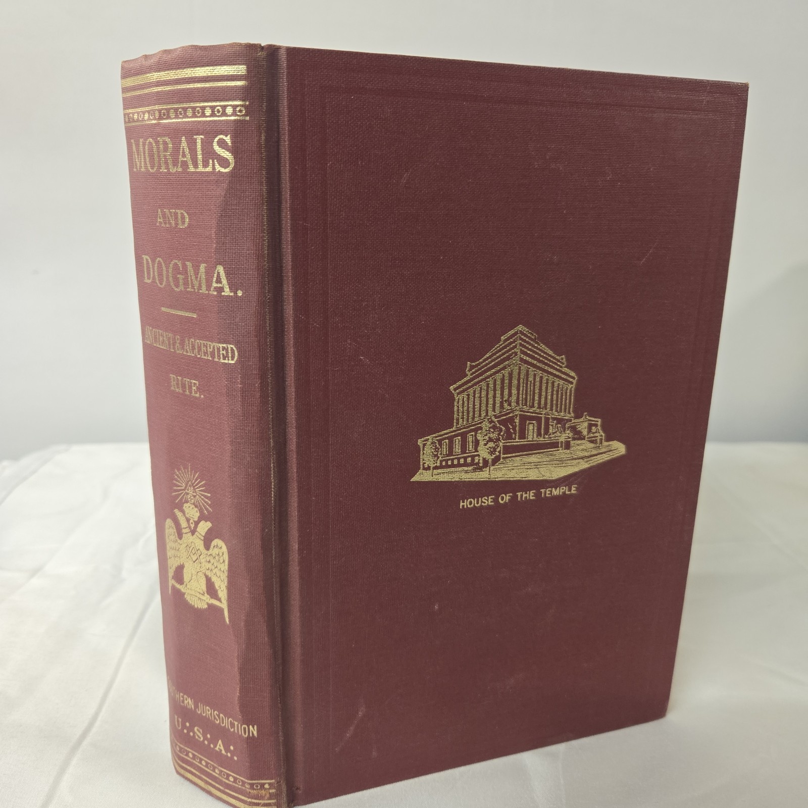 VTG Morals and Dogma Albert Pike House of the Temple Scottish Rite Freemasonry VTG Morals and Dogma Albert Pike House of the Temple Scottish Rite Freemasonry