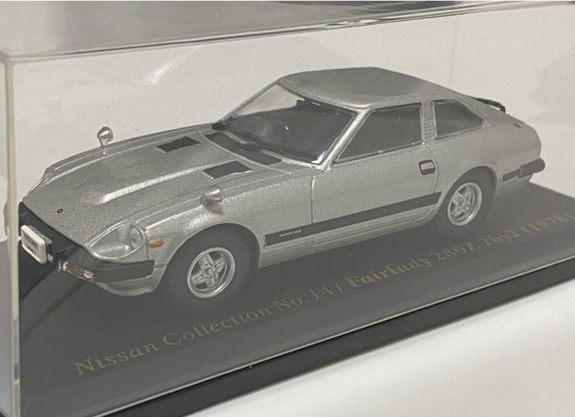 DATSUN 280ZX NISSAN Fairlady Z 2+2 Silver 1:43 NOREV JAPAN Car Models DATSUN 280ZX NISSAN Fairlady Z 2+2 Silver 1:43 NOREV JAPAN Car Models