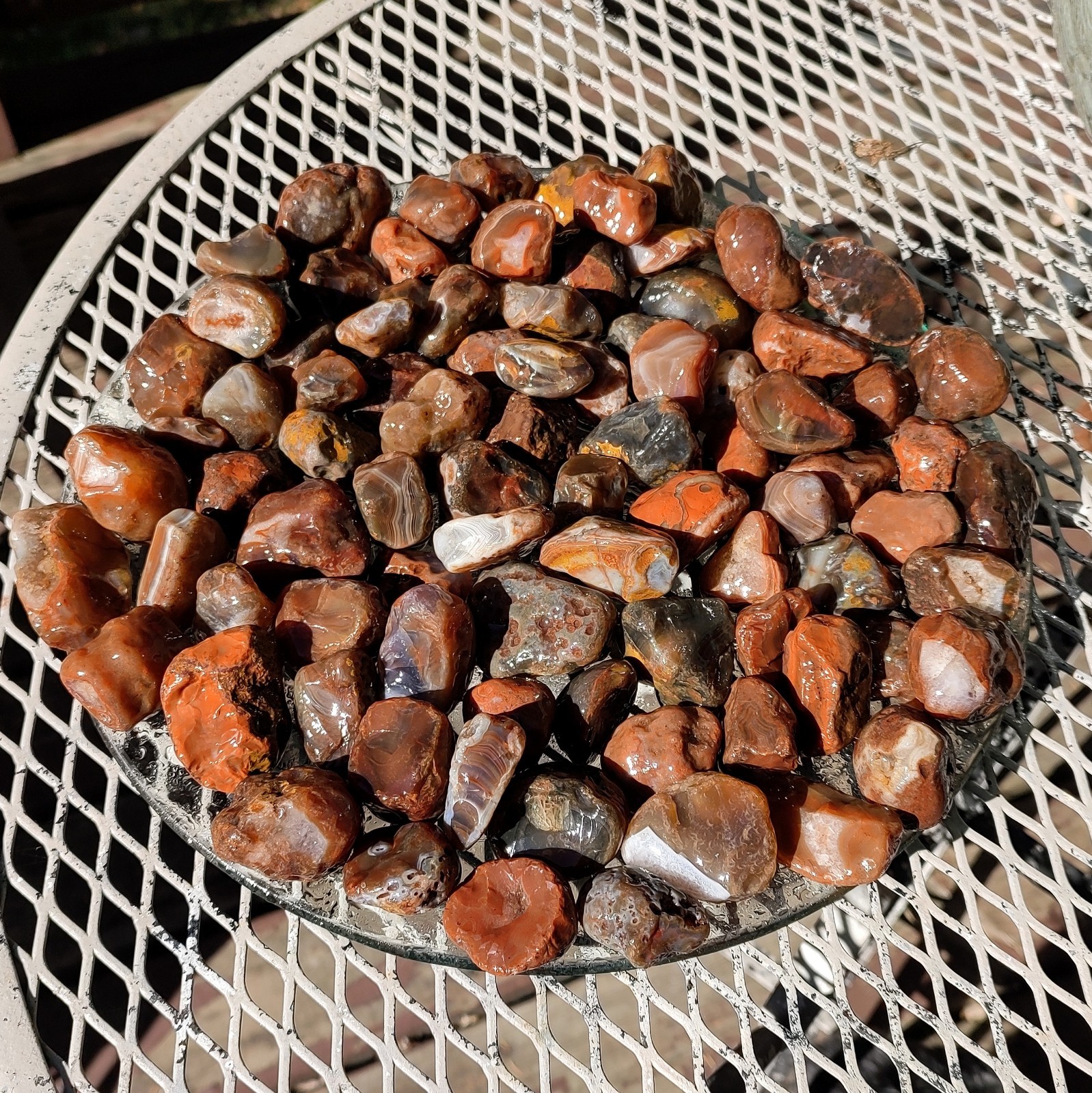 Lake Superior Agate Lot,6lbs 7oz Colorful Mixed Varieties, Lake Superior Agates Lake Superior Agate Lot,6lbs 7oz Colorful Mixed Varieties, Lake Superior Agates