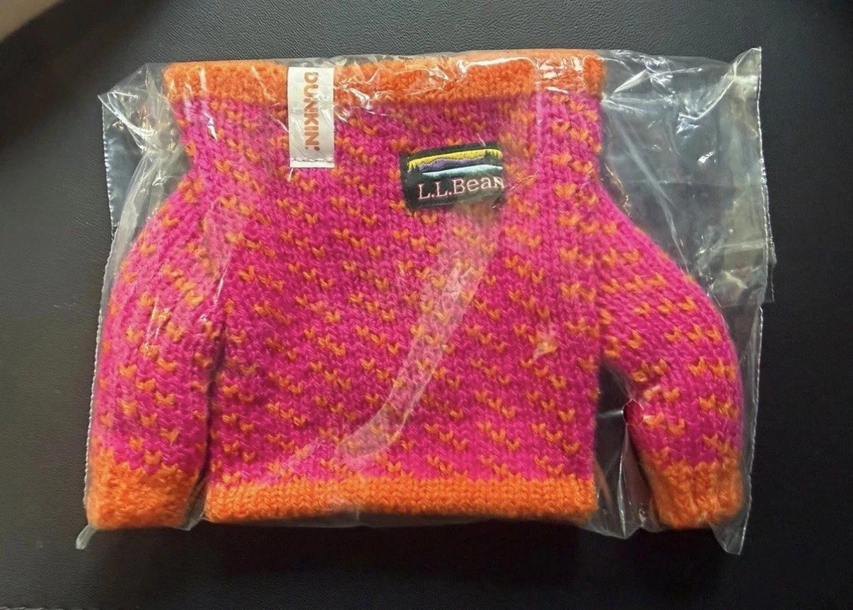 Rare Dunkin’ L.L. BEAN Cup Sweater Sleeve Limited Edition 2026 (Check Time) Rare Dunkin’ L.L. BEAN Cup Sweater Sleeve Limited Edition 2026 (Check Time)