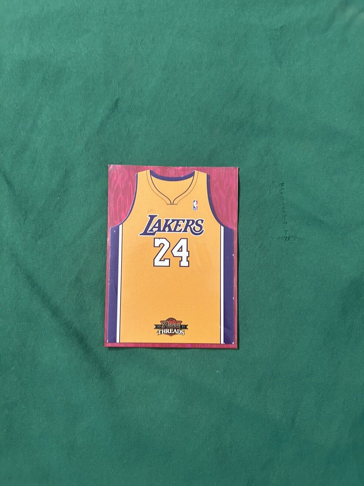 Kobe Bryant Jersey Card