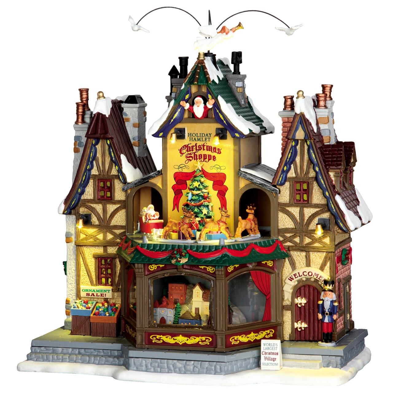 Lemax Caddington Village Holiday Hamlet Christmas Shoppe 55026 Lemax Caddington Village Holiday Hamlet Christmas Shoppe 55026