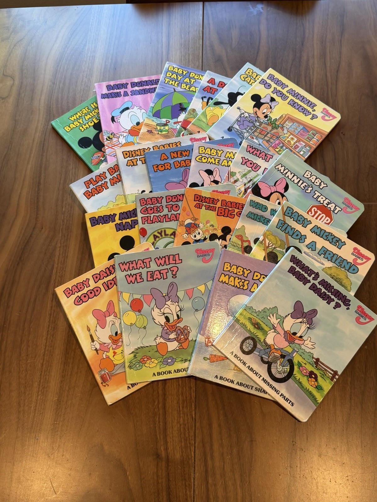 Vintage Weekly Reader Disney Babies Mini Books Lot, 22 books (1987-1990) Vintage Weekly Reader Disney Babies Mini Books Lot, 22 books (1987-1990)