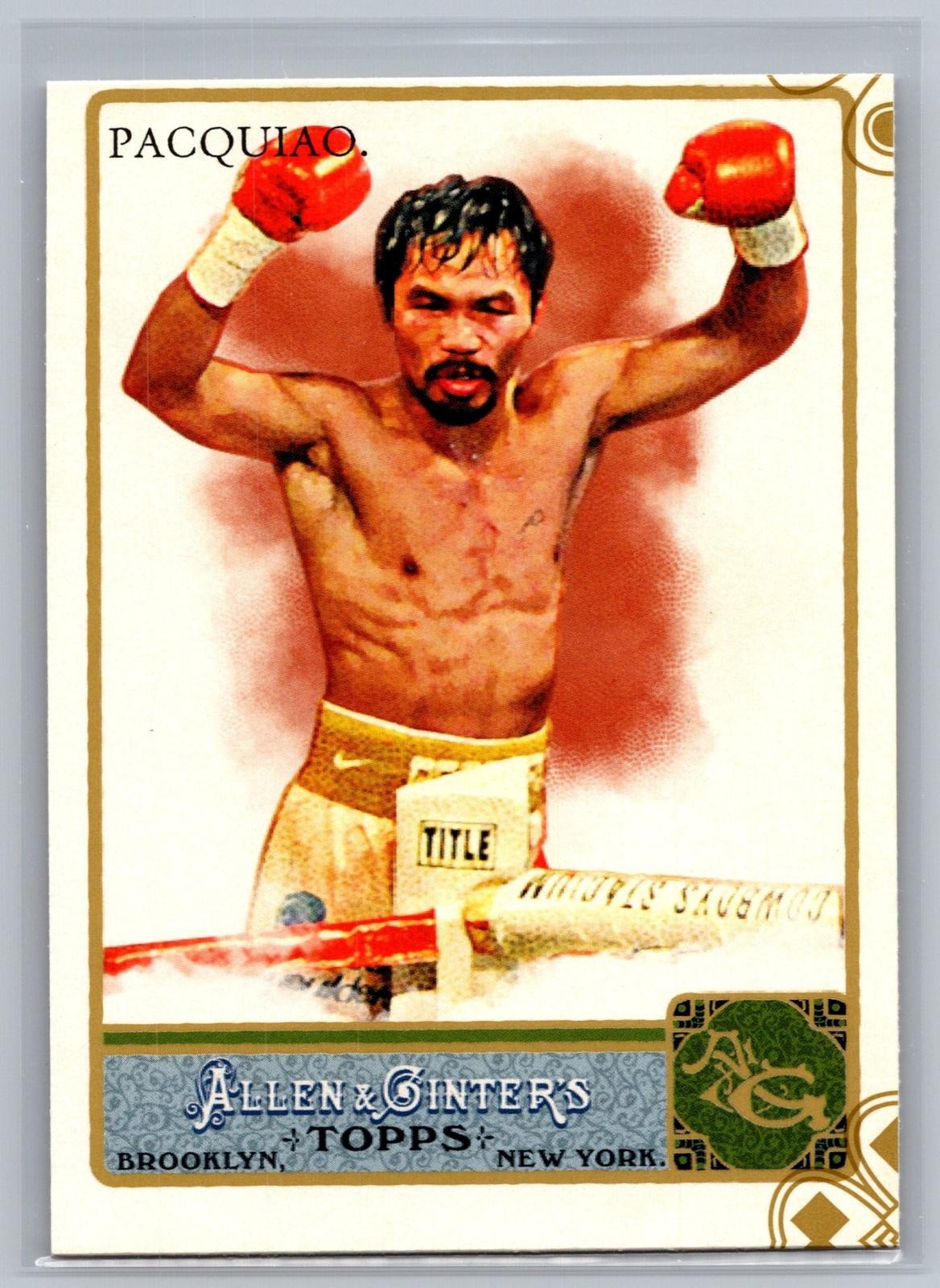 2011 Topps Allen & Ginter #262 Manny Pacquiao 2011 Topps Allen & Ginter #262 Manny Pacquiao