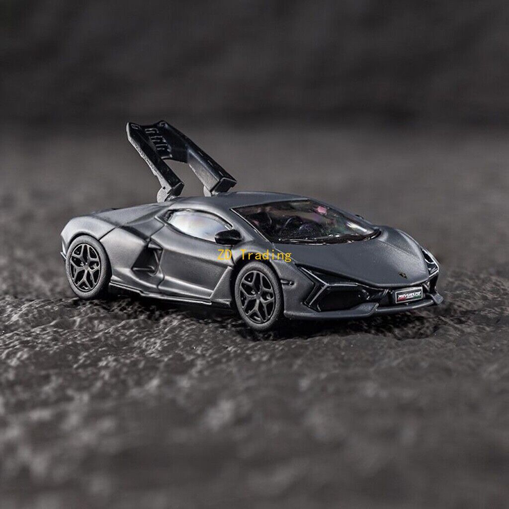 ZD Bburago 1:64 Gray Lamborghini Revuelto Sports Model Diecast Metal Car BN ZD Bburago 1:64 Gray Lamborghini Revuelto Sports Model Diecast Metal Car BN