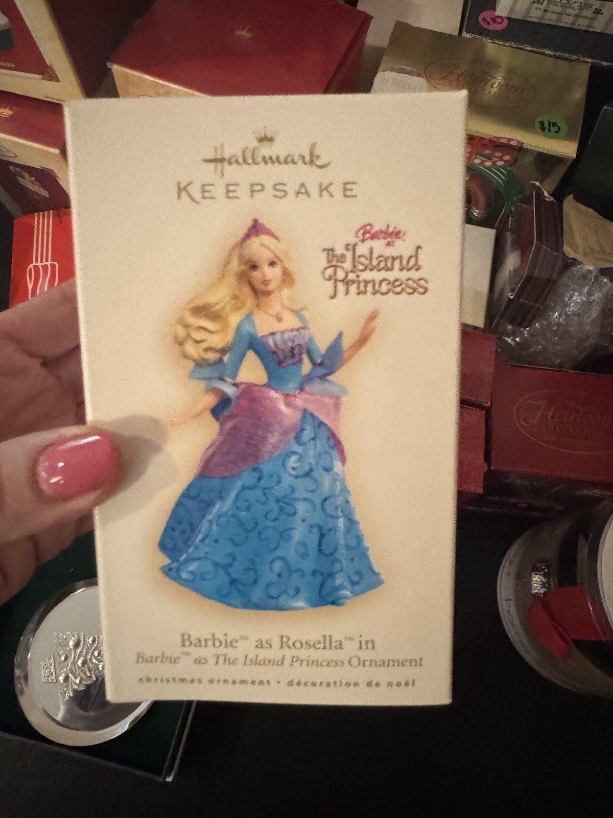 Hallmark Keepsake Barbie as Rosella Island Princess Ornament QX2027 2007
