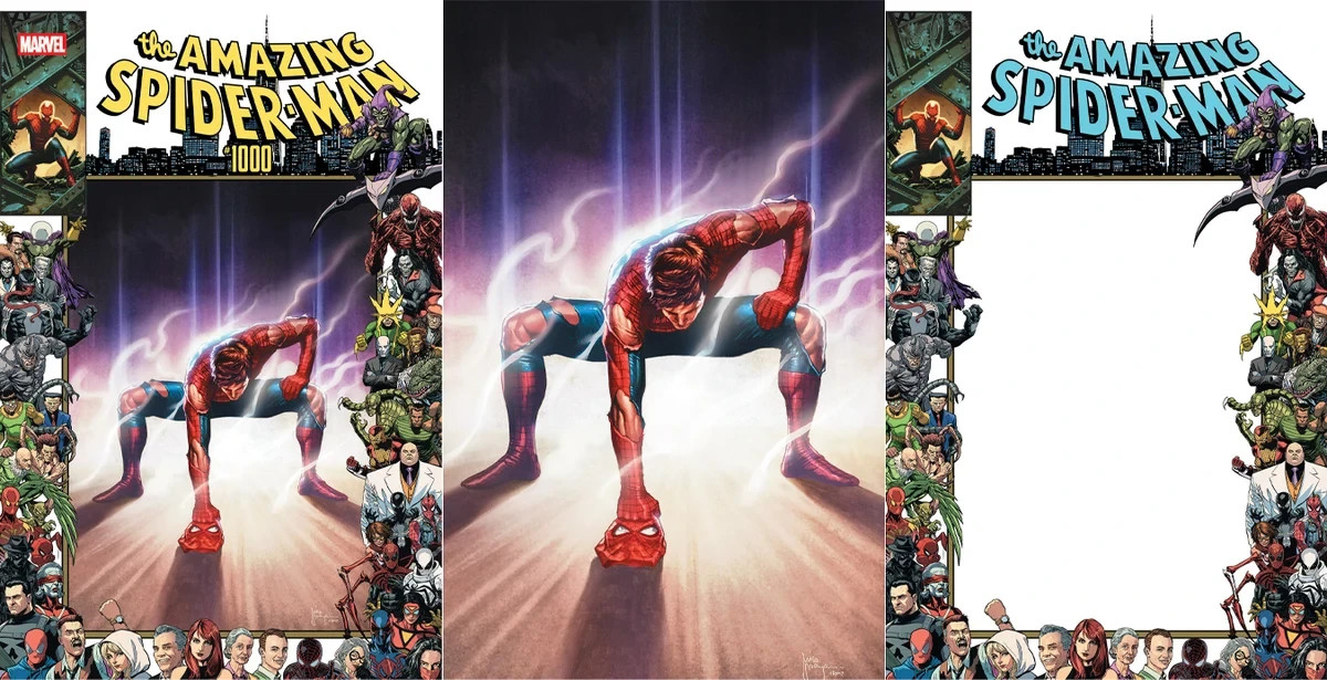 AMAZING SPIDER-MAN #1000 MICO SUAYAN NYCC EXCLUSIVE VARIANT COVERS LTD AMAZING SPIDER-MAN #1000 MICO SUAYAN NYCC EXCLUSIVE VARIANT COVERS LTD