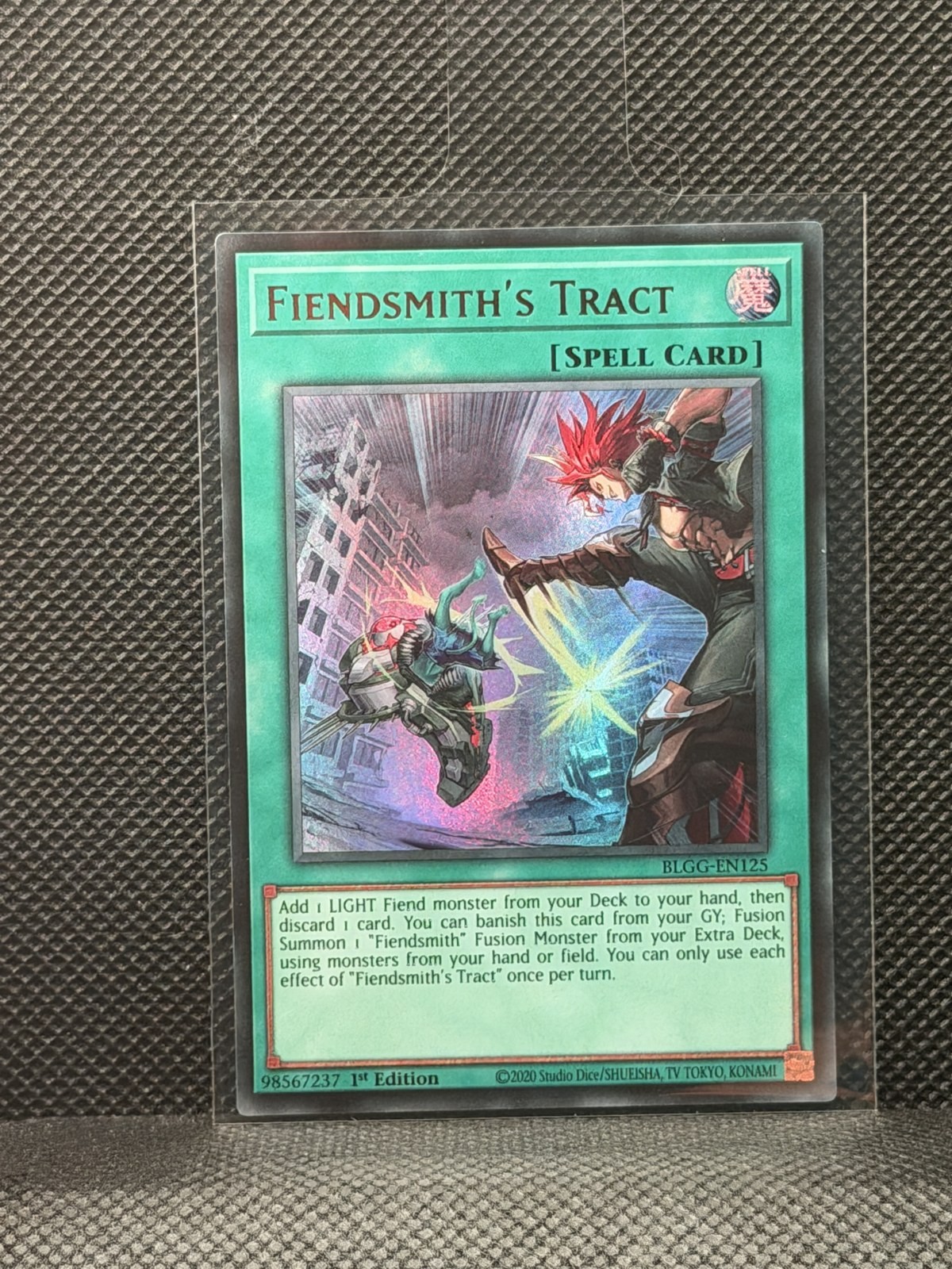 Yu-Gi-Oh BOL: Glorious Gallery - Fiendsmith's Tract #BLGG-EN125 Ultra Rare Yu-Gi-Oh BOL: Glorious Gallery - Fiendsmith's Tract #BLGG-EN125 Ultra Rare