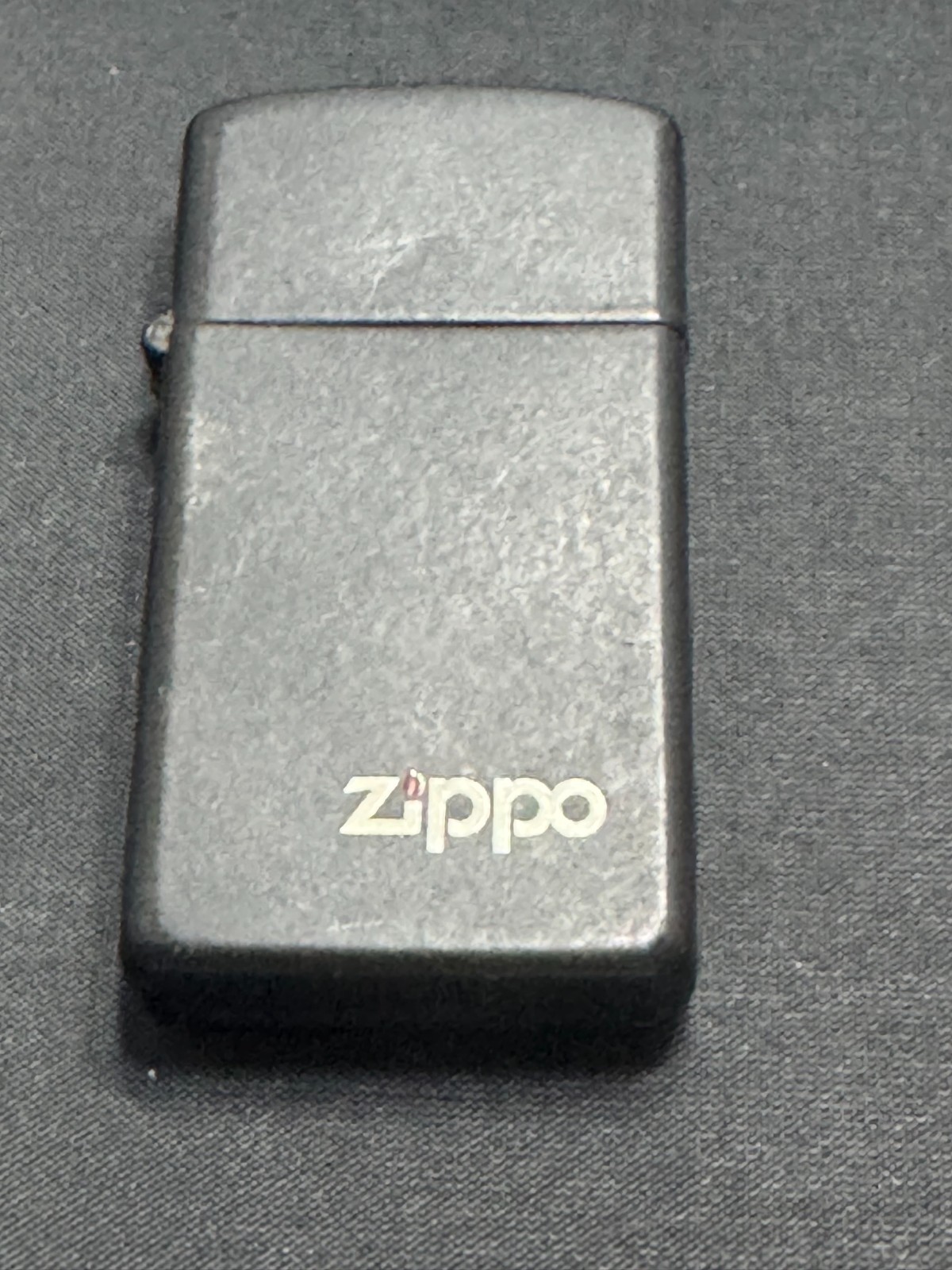 A-041 1994 Zippo Slim Lighter Matte Black A-041 1994 Zippo Slim Lighter Matte Black