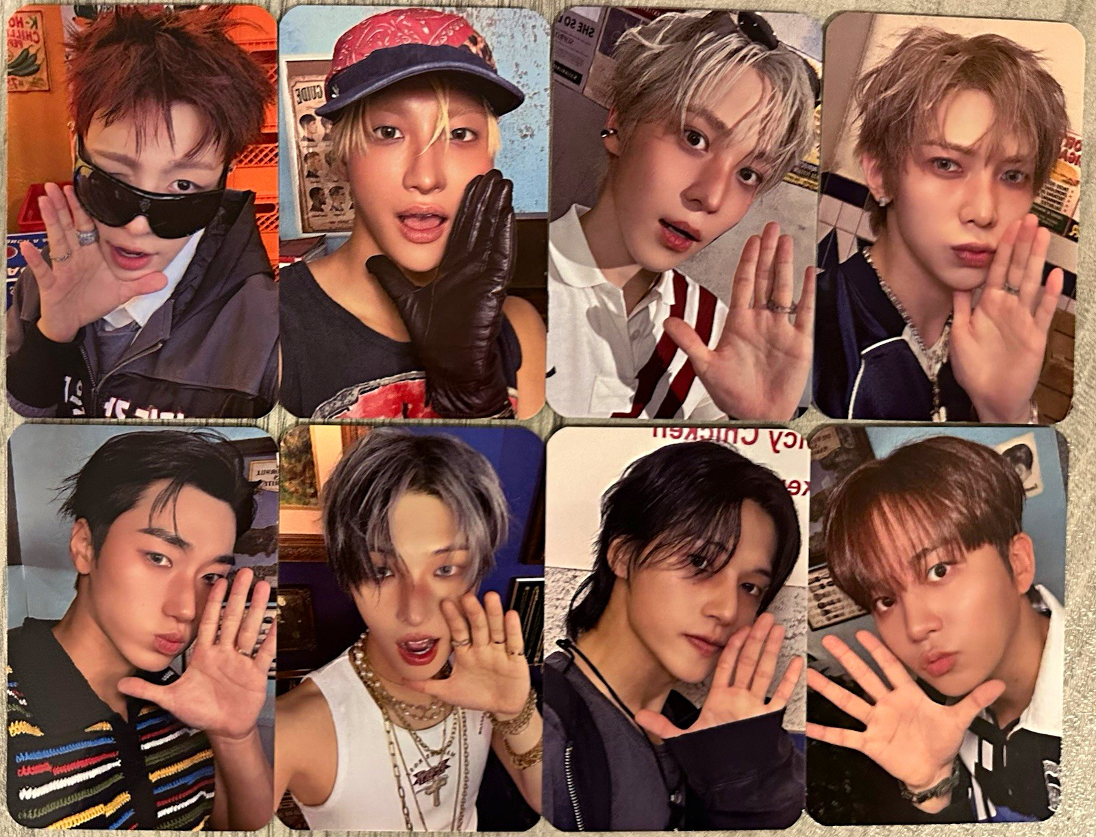 ATEEZ Photocard Set - BAD Silhouette Event ATEEZ Photocard Set - BAD Silhouette Event