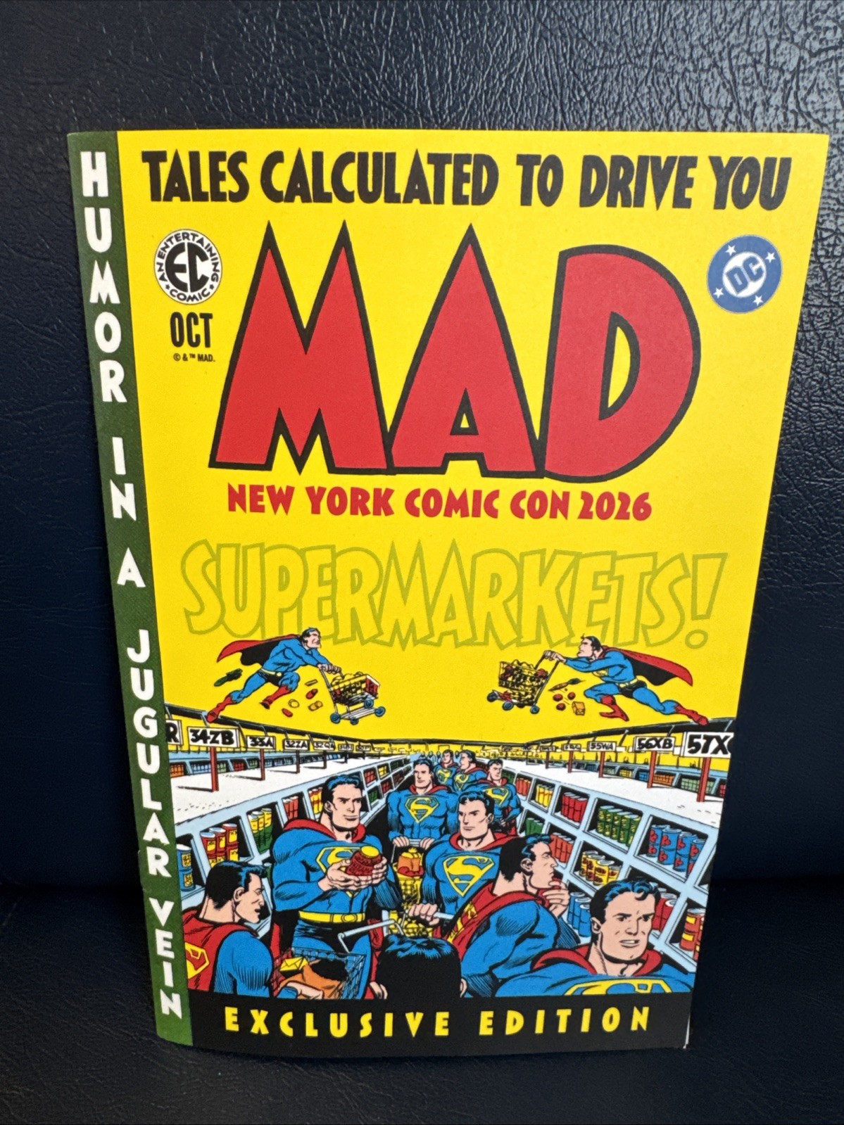 MAD Magazine New York Comic Con 2026 NYCC Exclusive Edition Supermarkets Variant MAD Magazine New York Comic Con 2026 NYCC Exclusive Edition Supermarkets Variant
