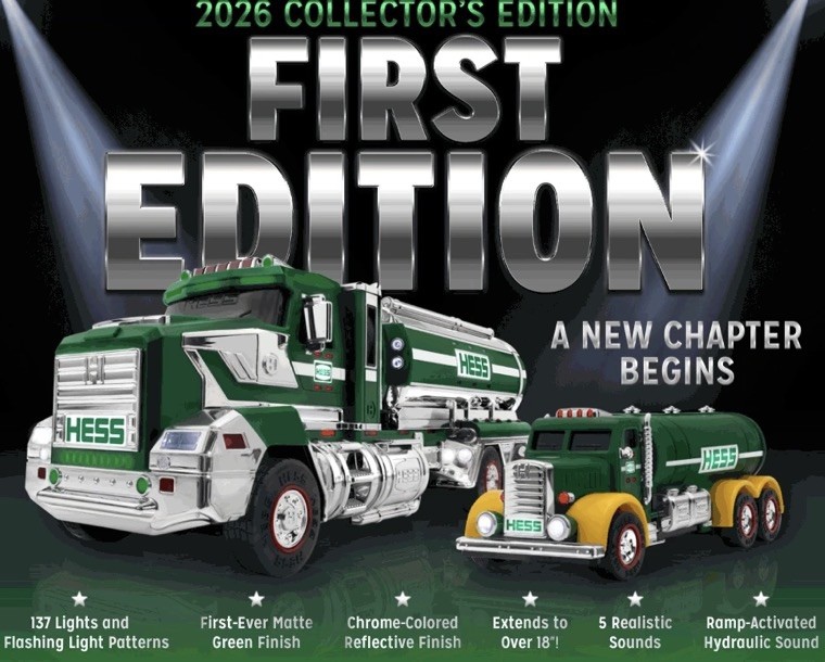 2026 Hess Collector’s Commemorative Edition Truck - Extremely Limited 2026 Hess Collector’s Commemorative Edition Truck - Extremely Limited
