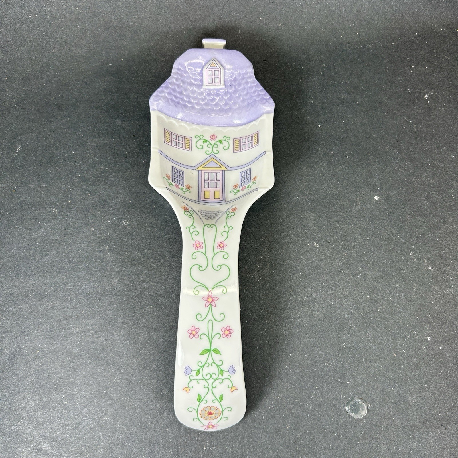 Lenox Spice Village Spoon Rest Fine Porcelain 1997 Vintage