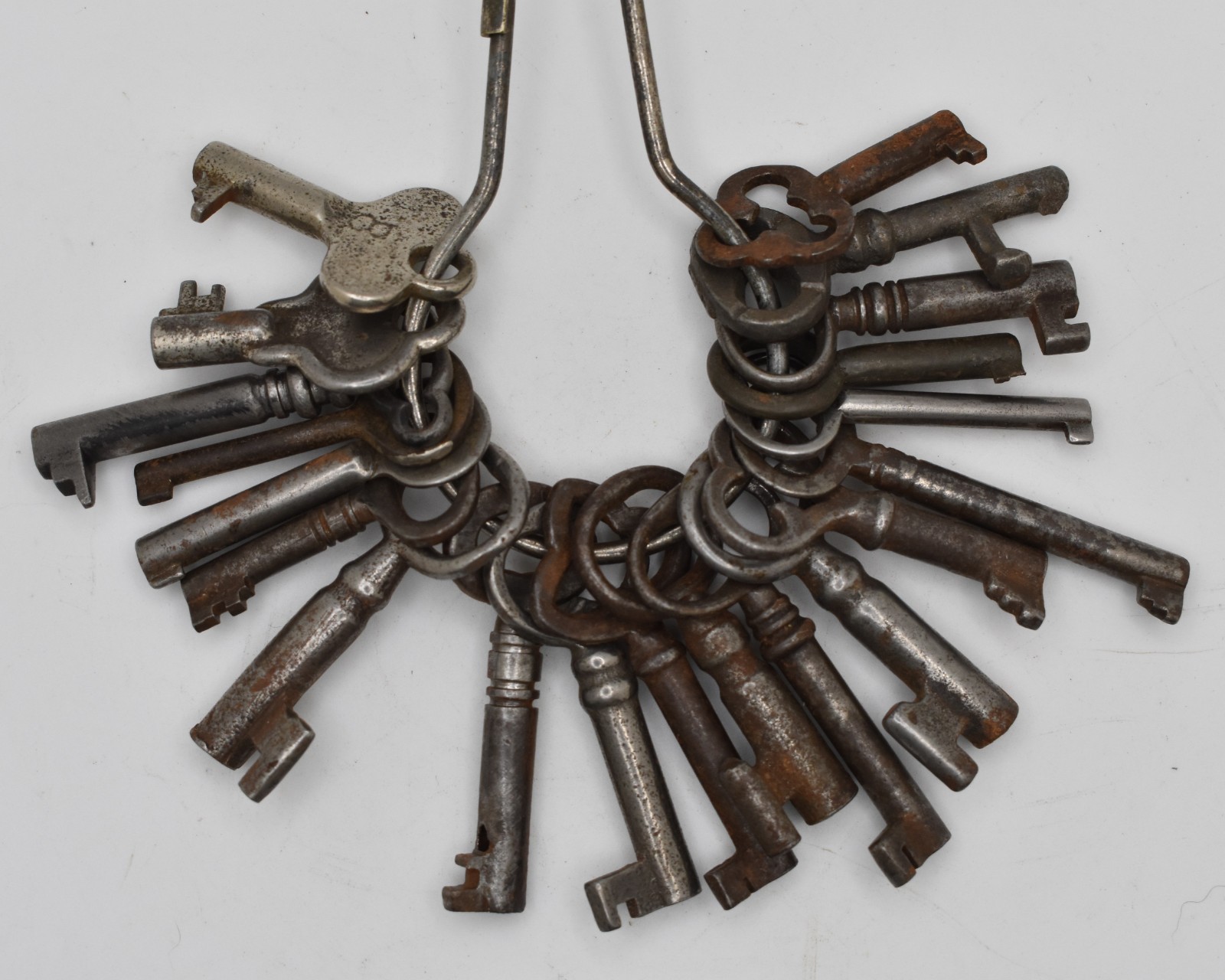 Lot of 20 Antique Vintage Hollow Barrel Keys Lot of 20 Antique Vintage Hollow Barrel Keys