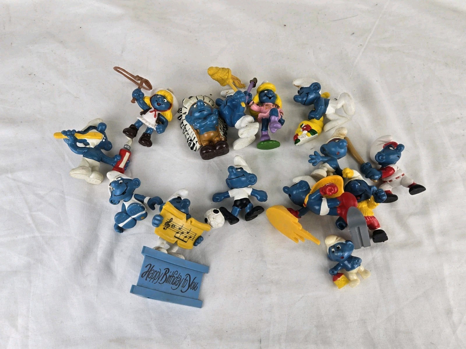 Vintage Peyo Schleich Smurf Collection Vintage Peyo Schleich Smurf Collection