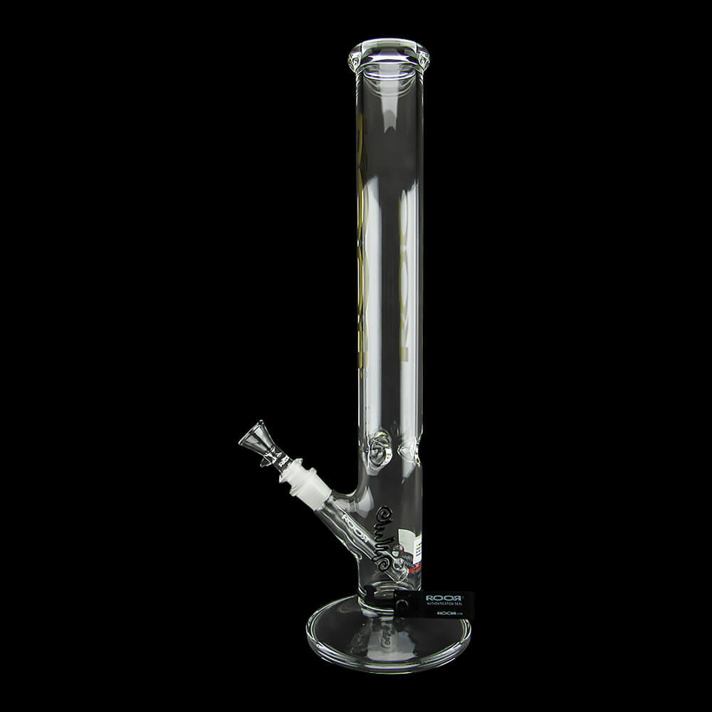 ROOR Classic Straight 18" Water Pipe 50mm x 5mm - Gold ROOR Classic Straight 18" Water Pipe 50mm x 5mm - Gold