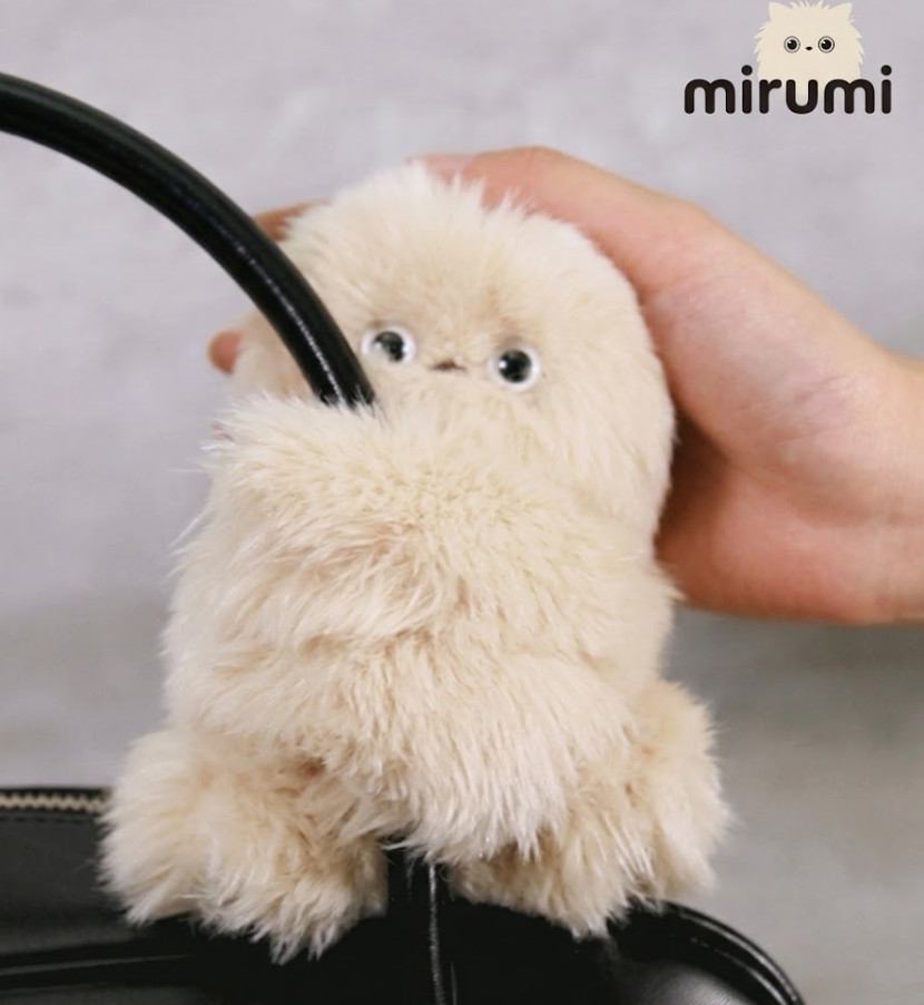 Mirumi Robot Plush Charm 2026 Ivory YE-MM001I Fluffy Cute Yukai Mirumi Robot Plush Charm 2026 Ivory YE-MM001I Fluffy Cute Yukai