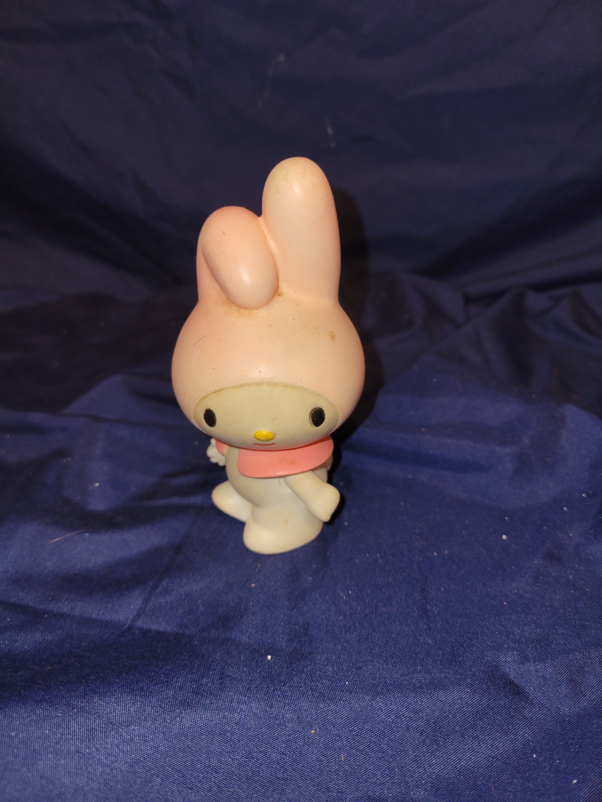 Vintage 1980s Sanrio My Melody Squeek Figure Figurine Rubber Vintage 1980s Sanrio My Melody Squeek Figure Figurine Rubber