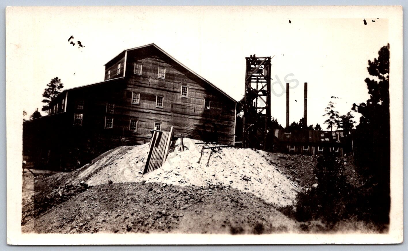 K42/ Lead South Dakota Non-Postcard Photograph c1910 Spokane Mine 33 K42/ Lead South Dakota Non-Postcard Photograph c1910 Spokane Mine 33