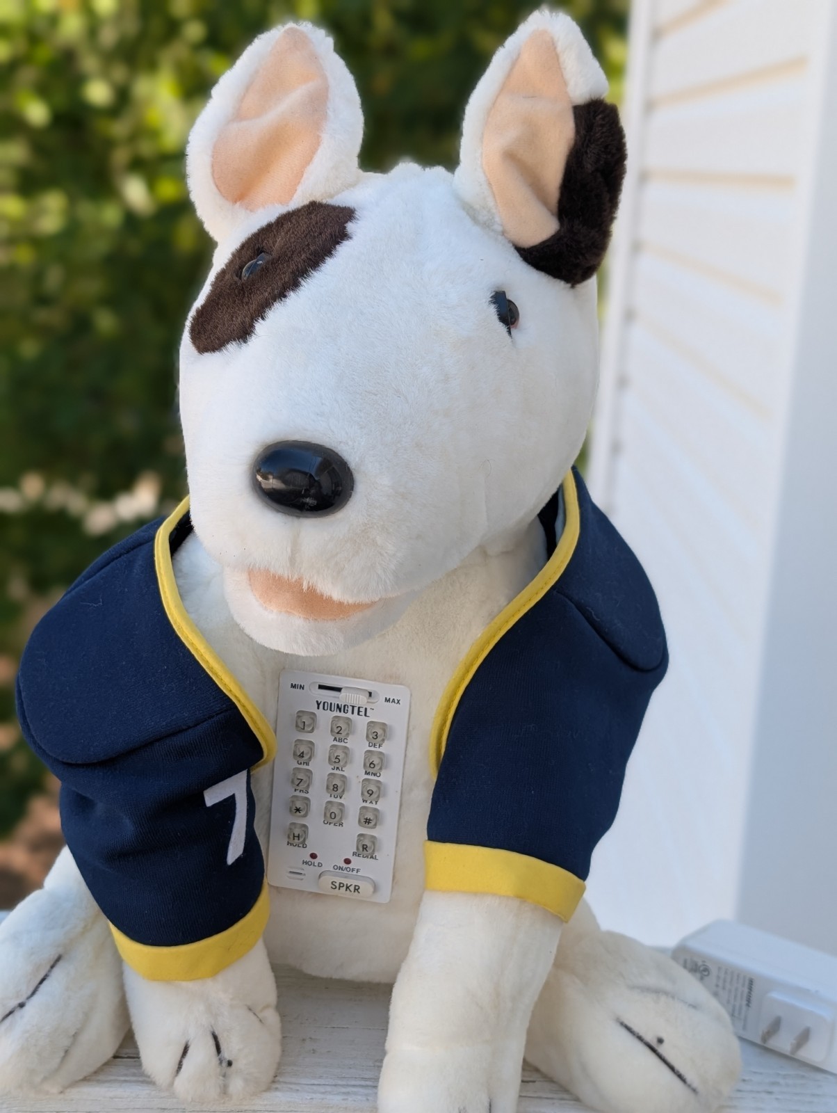 Vintage Youngtel 1988 Spuds Mackenzie Plush Anheuser-Busch Telephone 