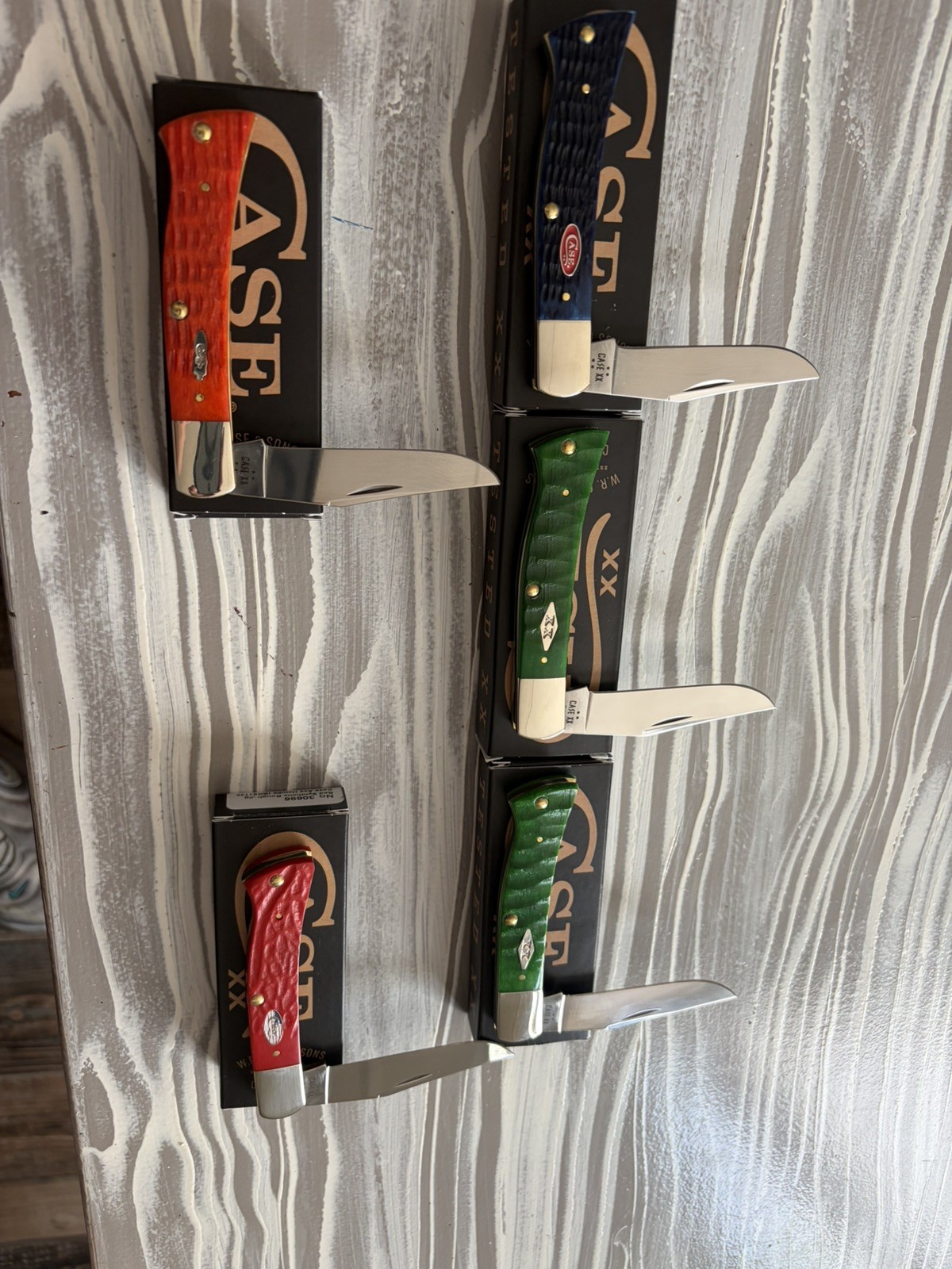 LOT Of CASE XX AXE HANDLES * 5 * RARE LOT