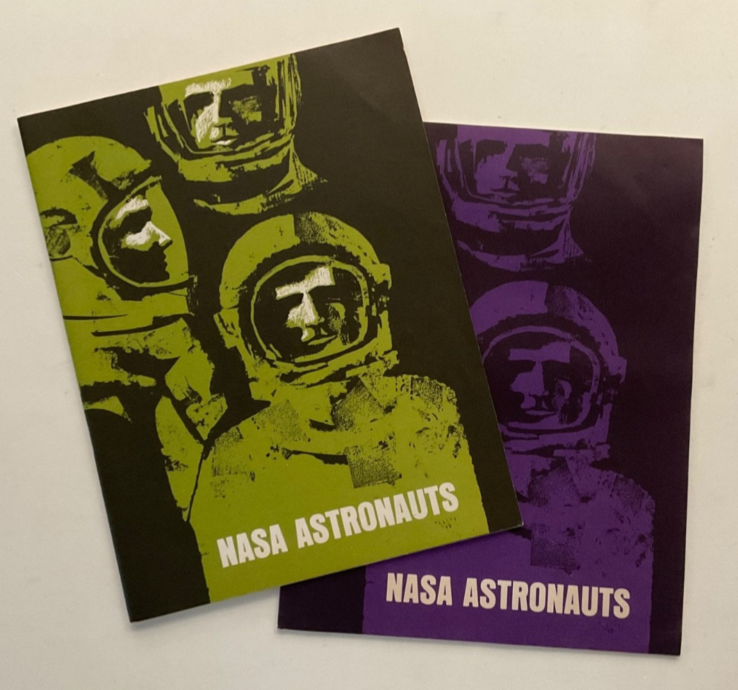 Lot of Two 1966/1968 NASA Astronauts Booklets with Astronaut Profiles. Lot of Two 1966/1968 NASA Astronauts Booklets with Astronaut Profiles.