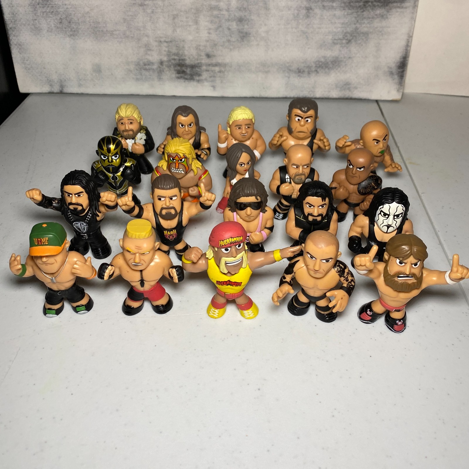 Funko Mystery Minis Wrestling Mini Action Figure Lot WWE WWF Lot Of 20 Funko Mystery Minis Wrestling Mini Action Figure Lot WWE WWF Lot Of 20