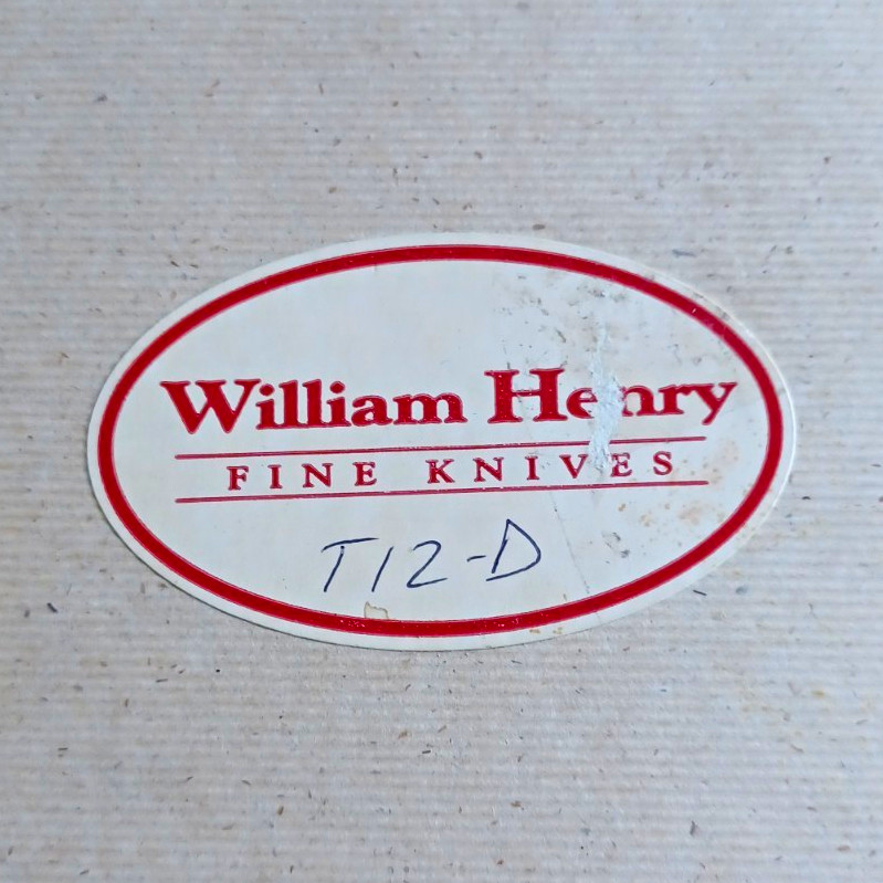 William Henry T12-D Spearpoint-Mother Of Pearl, Complete Collector's Set W/COA William Henry T12-D Spearpoint-Mother Of Pearl, Complete Collector's Set W/COA