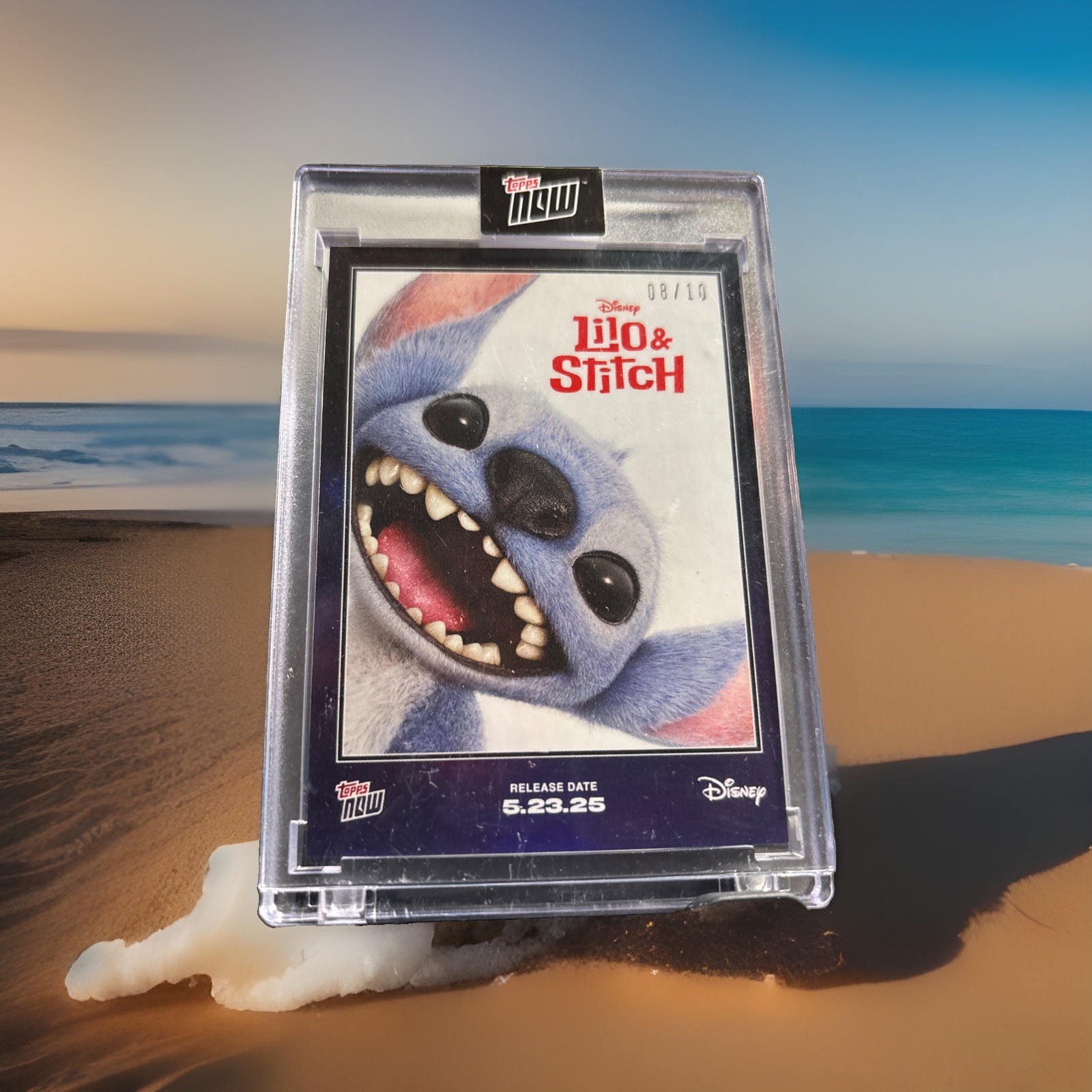 Topps Now Disney Lilo & Stitch Stitch 2025 Limited Black FOIL 8 / 10 SEALED NEW Topps Now Disney Lilo & Stitch Stitch 2025 Limited Black FOIL 8 / 10 SEALED NEW