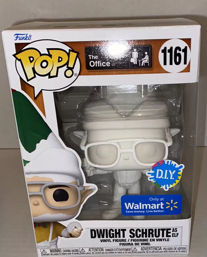 The Office D.I.Y Dwight Schrute As Elf Funko Pop #1161 Walmart Exclusive