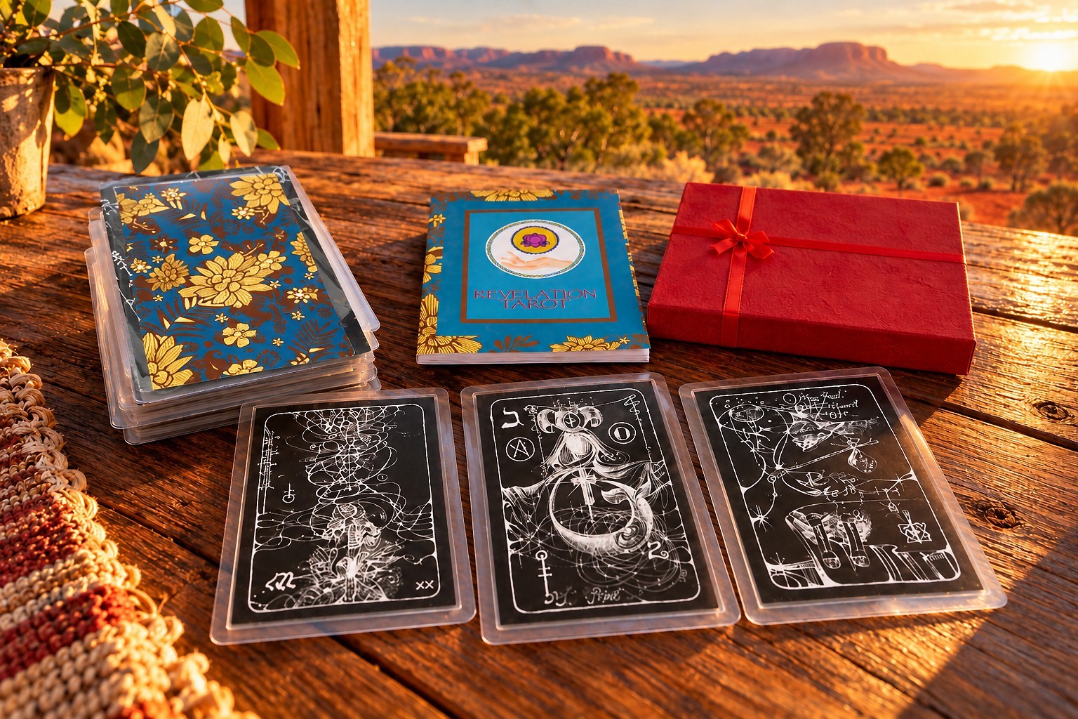 Revelation Tarot 2009 Jahne Hope-Williams Plastic Tile Edition Complete Set OOP