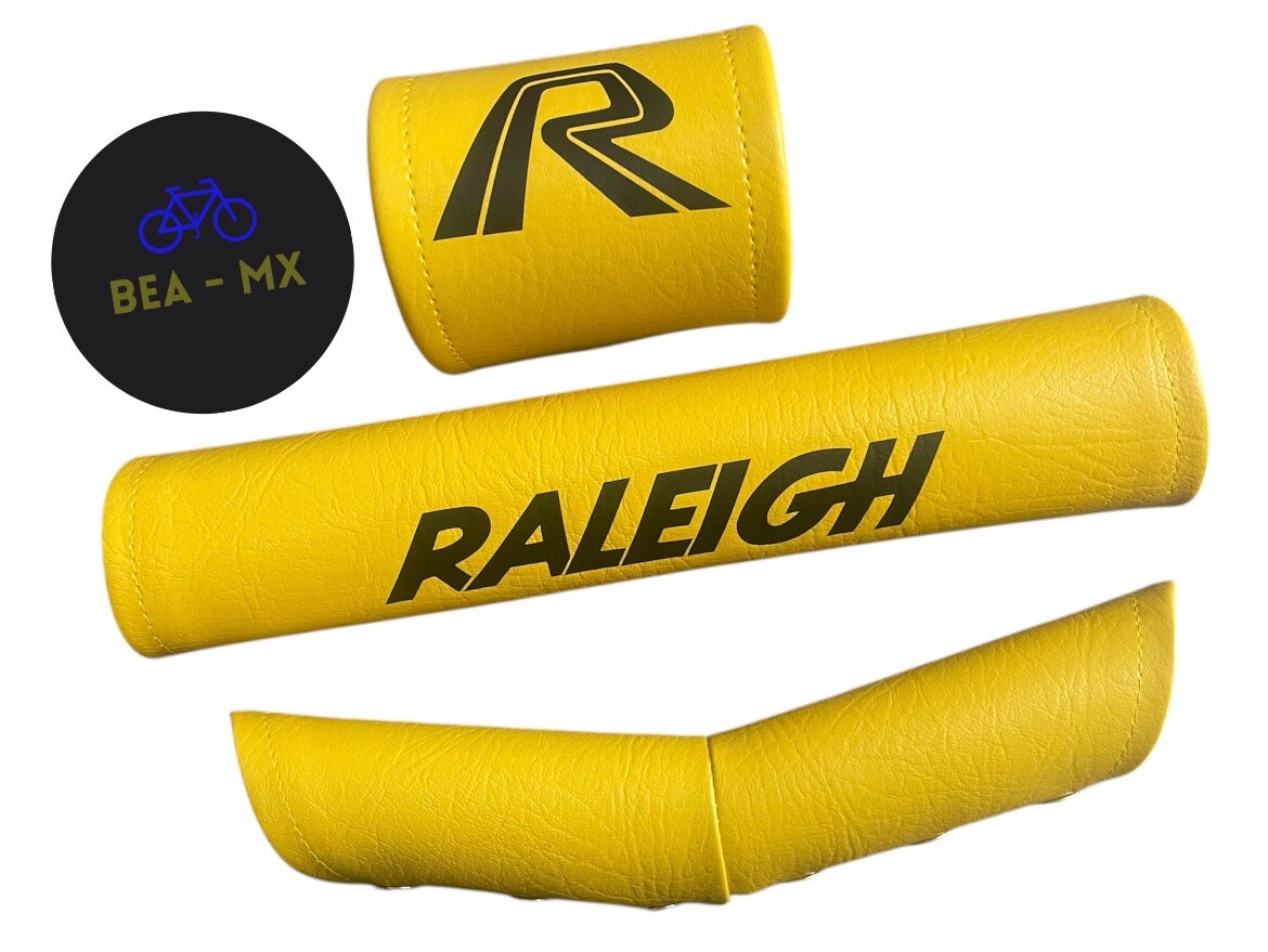 Raleigh Tuff Burner Mk1 Yellow Vinyl With Poppers Raleigh Tuff Burner Mk1 Yellow Vinyl With Poppers