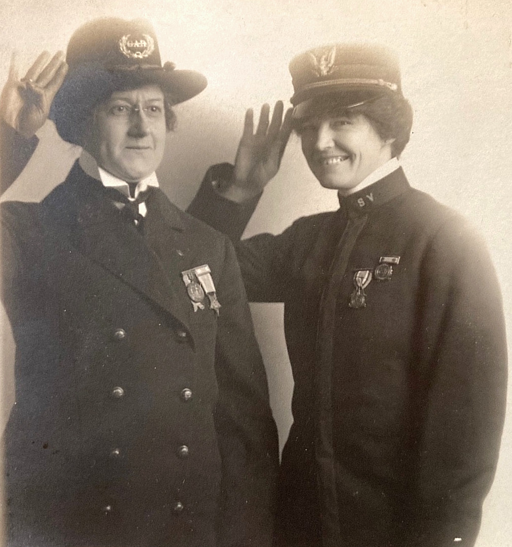 MUSEUM RARE 1905 ORIGINAL CIVIL WAR ARMY NURSE & SONS OF VETERANS PHOTO RPPC MUSEUM RARE 1905 ORIGINAL CIVIL WAR ARMY NURSE & SONS OF VETERANS PHOTO RPPC