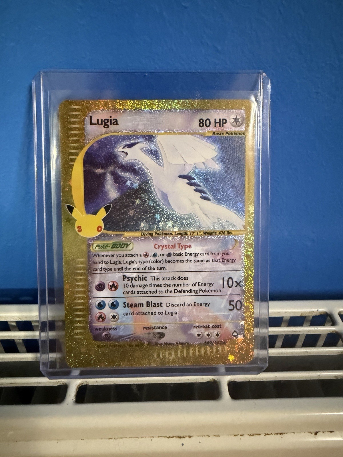Lugia 149/147 30th Anniversary Celebrations Pokemon Card NM Classic Collection
