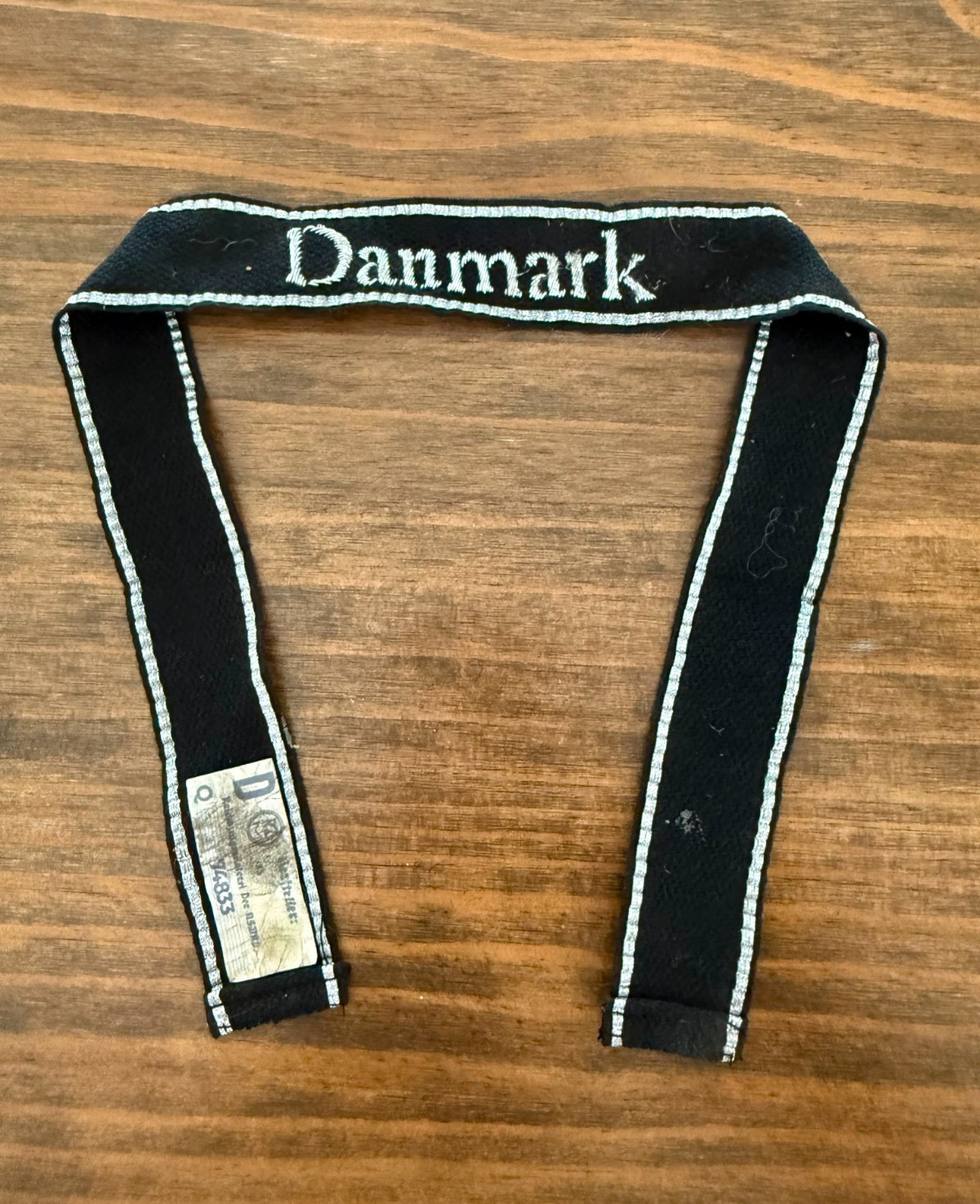 RARE VINTAGE WWII GERMAN CUFF TITLE UNIFORM MILITARY HISTORY COLLECTIBLE RARE VINTAGE WWII GERMAN CUFF TITLE UNIFORM MILITARY HISTORY COLLECTIBLE