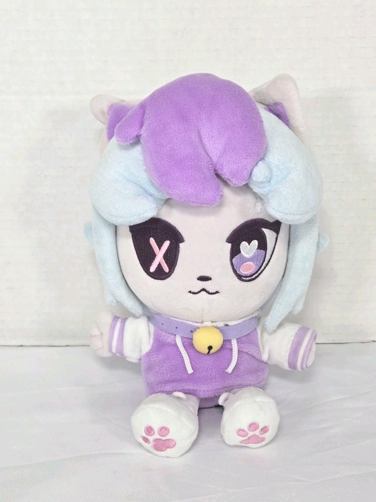 Makeship Sashley Plush, Limited Edition Purple/White/Pink Stuffed Toy 2021 Makeship Sashley Plush, Limited Edition Purple/White/Pink Stuffed Toy 2021